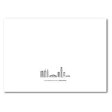 Hong Kong Skyline | Moving Announcements | Blank Sheet