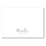 Hong Kong Skyline | Moving Announcements | Blank Sheet