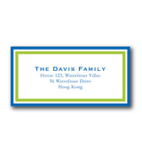 Lattice Name Tag Birth Announcements