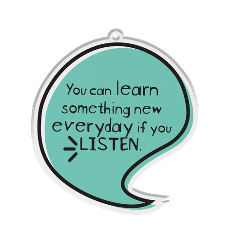 Inspiring Quote Bag Tag