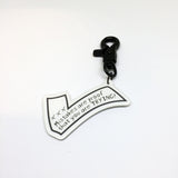 Inspiring Quote Bag Tag | Blank Sheet