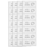 Fabric iron-on name labels 