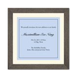 Photo Frame Birth Announcements