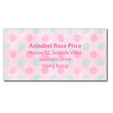 Polka Dots Birth Announcements