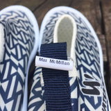 Name-labeling loops for shoes | Blank Sheet