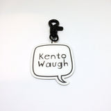 Inspiring Quote Bag Tag | Blank Sheet