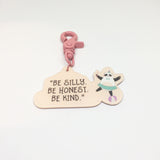 Inspiring Quote Bag Tag | Blank Sheet