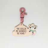 Inspiring Quote Bag Tag | Blank Sheet