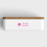 Waterproof name labels