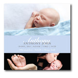 Three Special Moments Birth Announcements