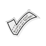 Inspiring Quote Bag Tag