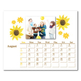 Watercolor 160x200mm with Lunar Dates (personalized events enabled)