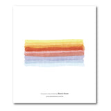 Watercolor 145x170mm with Chinese Lunar Dates