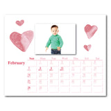 Watercolor 160x200mm with Lunar Dates (personalized events enabled)