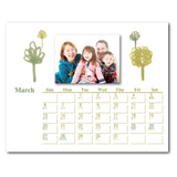 Watercolor 160x200mm with Lunar Dates (personalized events enabled)