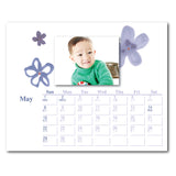 Watercolor 160x200mm with Lunar Dates (personalized events enabled)