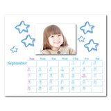 Watercolor 160x200mm with Lunar Dates (personalized events enabled)