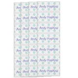 Fabric iron-on name labels 