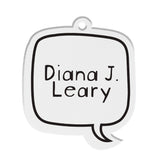 Inspiring Quote Bag Tag | Blank Sheet