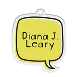 Inspiring Quote Bag Tag | Blank Sheet