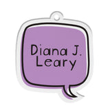 Inspiring Quote Bag Tag | Blank Sheet